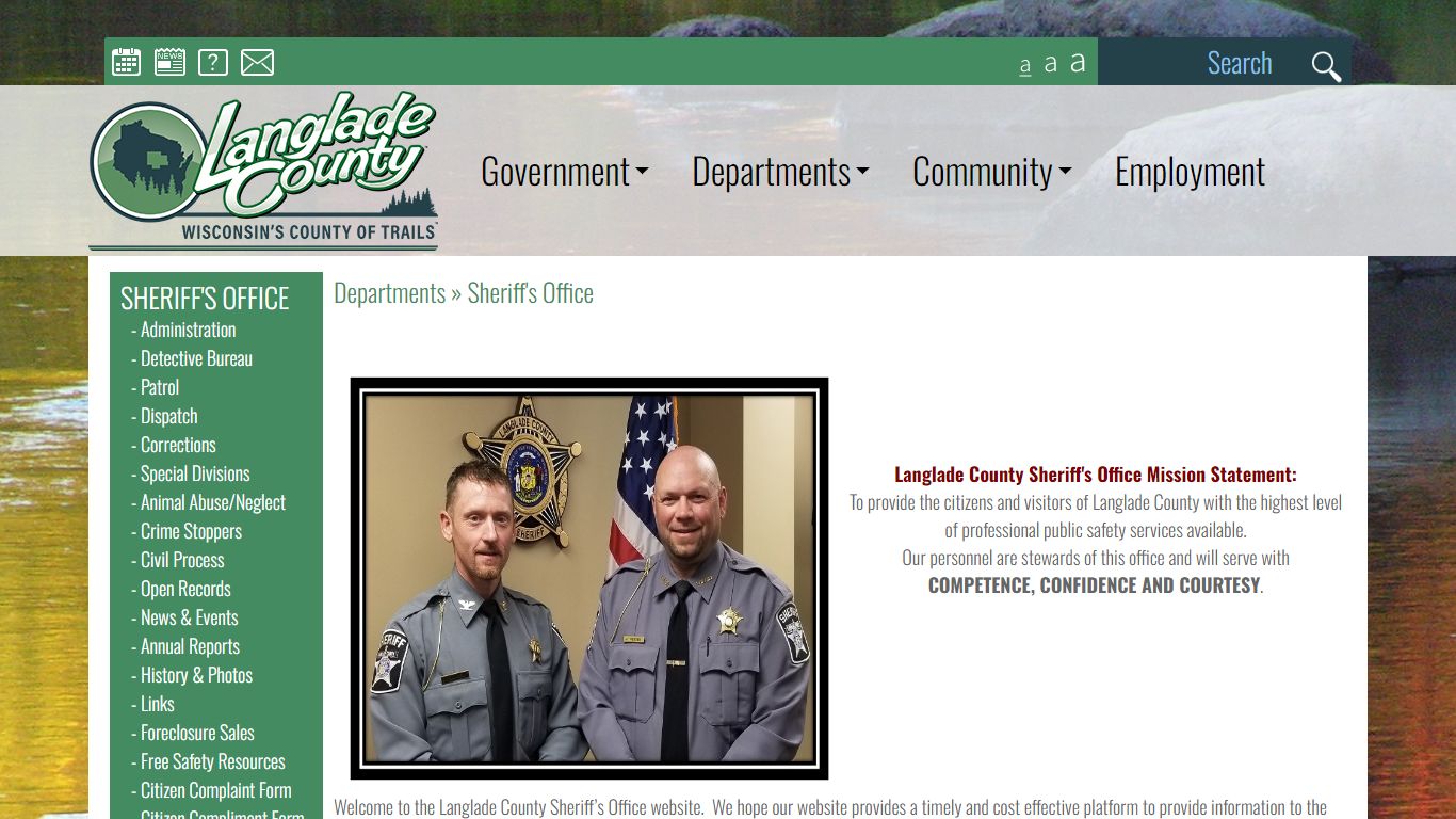 The Official Langlade County Government Web Site » Departments ...