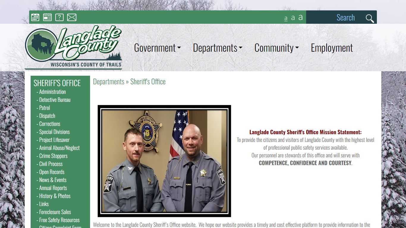 The Official Langlade County Government Web Site » Departments ...